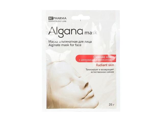 альгана маска д/лица сияние кожи шелковица+миоксинол 25мл.