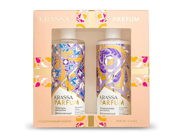 krassa parfum набор “великолепный бархат” шамп400мл + конд400мл нparf40941