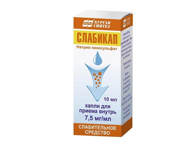слабикап 7,5мг/мл. капли 10мл. /синтез/ 4948