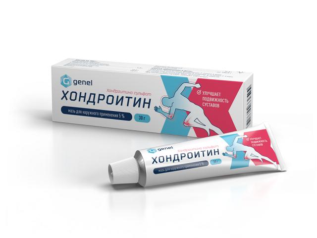 хондроитин 5% 30г. мазь