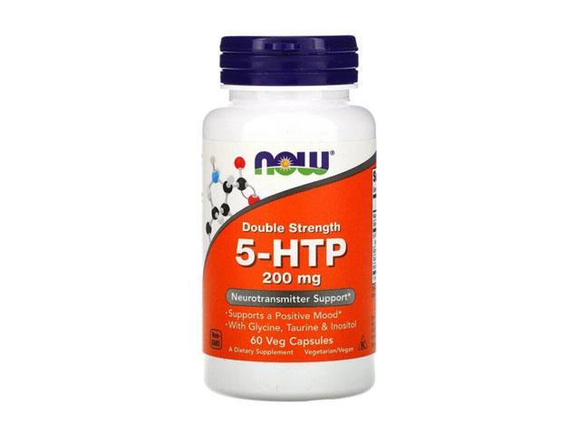 *now 5-htp +таурин 200мг.n60 капс. 0108