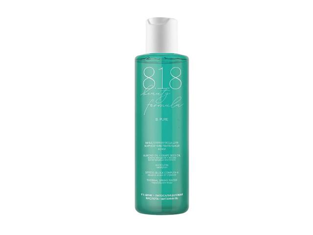 818 beauty formula estiqe мицелляр. вода д/жирной чувств. кожи 200 мл