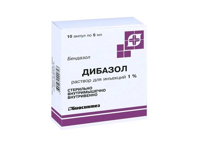 дибазол 1% 5мл. №10 амп. /биосинтез/ 0723
