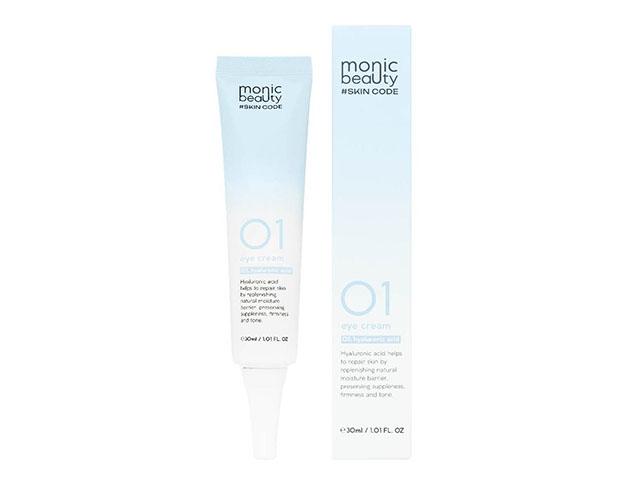 monic beauty skin code 01 гиалуроновая кислота крем для век 30мл