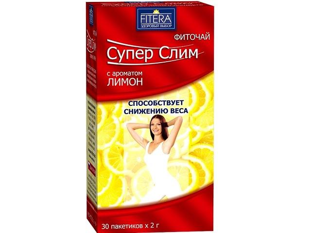 супер-слим чай лимон 2г. №30 пак.