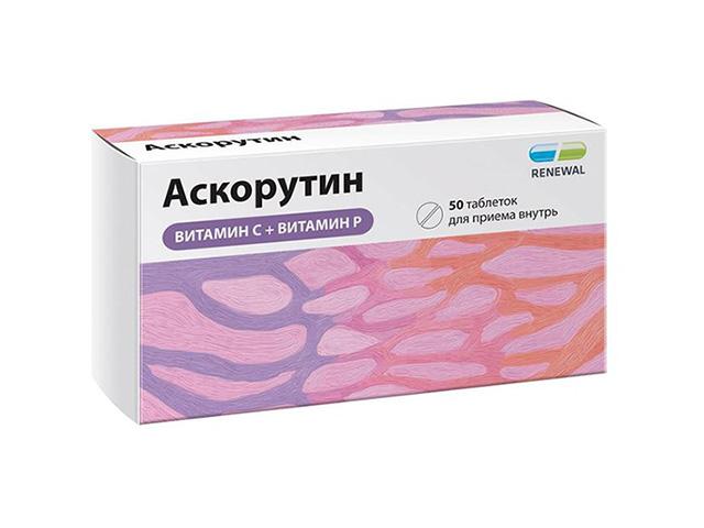 аскорутин 50мг.+50мг. №50 таб. /обновление/ 4292