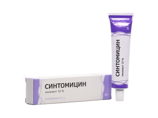 синтомицина 10% 25г. линимент /тульская фф/ 4315