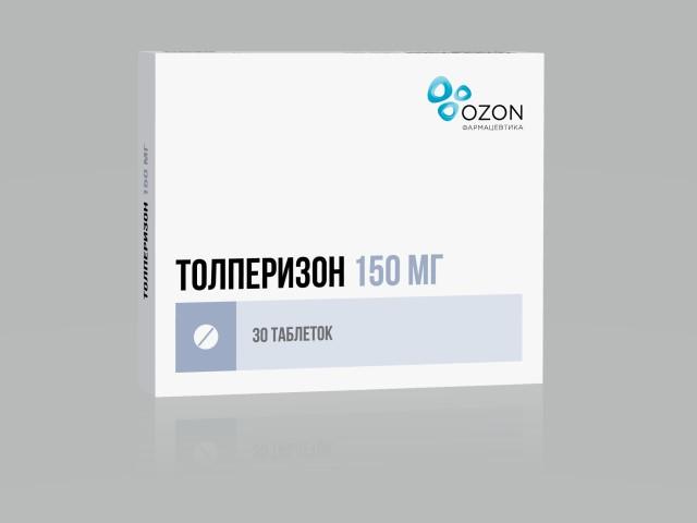 толперизон 150мг. №30 таб. п/о /озон/ 2533