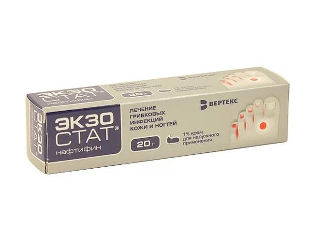 экзостат 1% 20г. крем /вертекс/ 9168