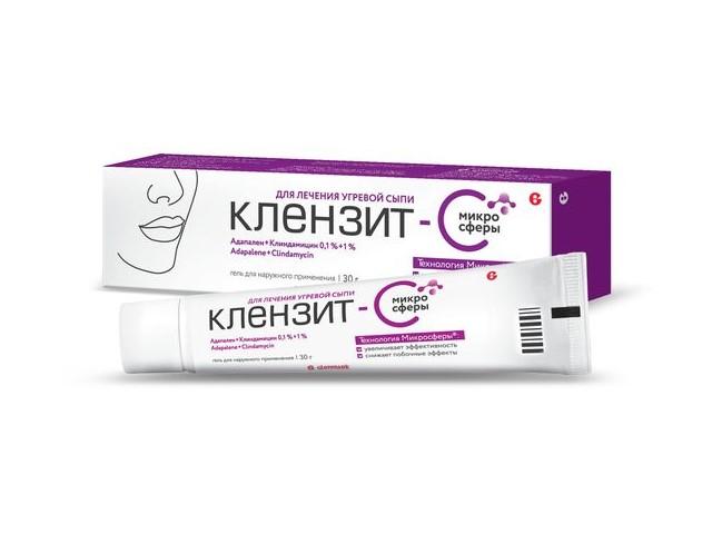 клензит с микросферы 30г. гель 1429