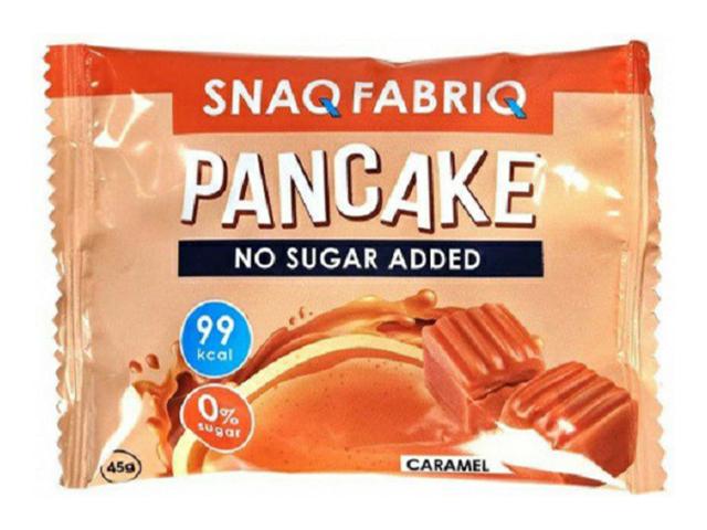 *snaq fabriq панкейк с начинкой "мягкая карамель" 45гр. 4610169561203