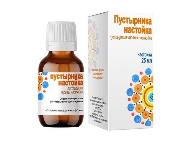 пустырника настойка 25мл. /кировская фф/