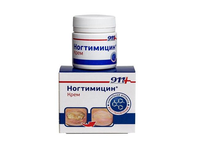 911-ногтимицин крем д/ногтей 30мл.