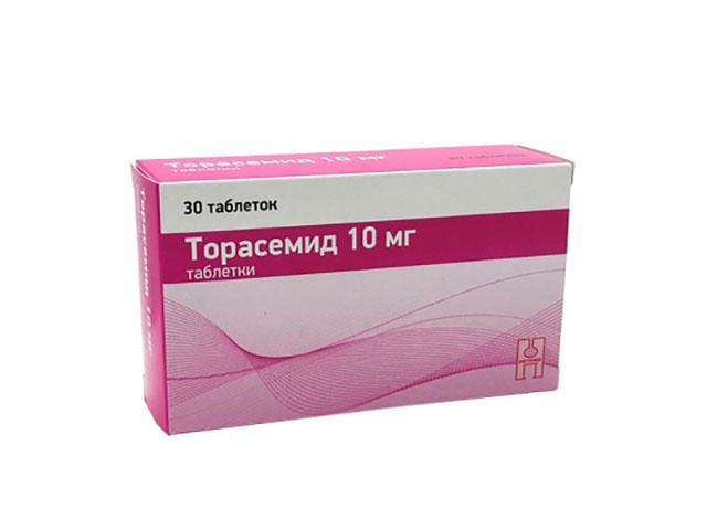 торасемид 10мг таб. №30 /хетеро/ 1471