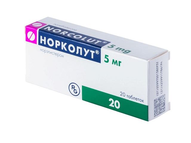 норколут 5мг. №20 таб. /гедеон рихтер/