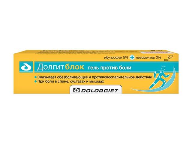 долгитблок гель 5%+3% 20г