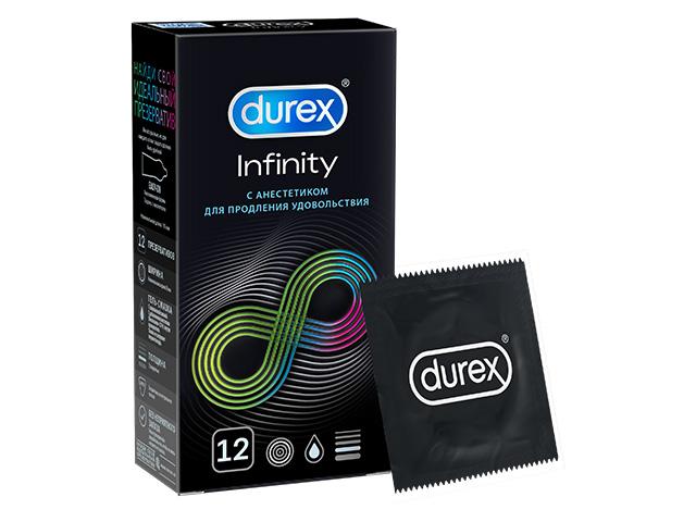 дюрекс презерватив infinity с анестет. гладкие №12 /вар.2/ [durex]