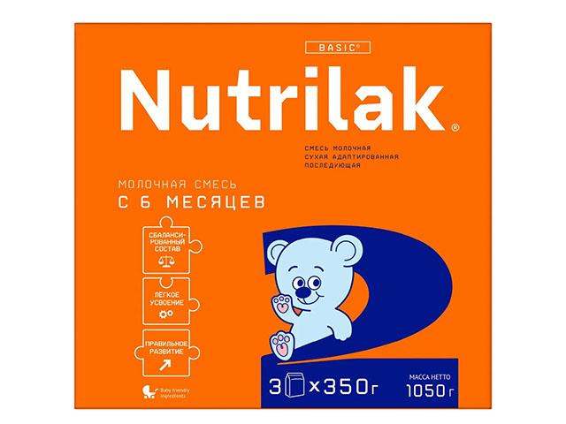 нутрилак-2 молочн.смесь 1050г. с 6мес.[nutrilak]