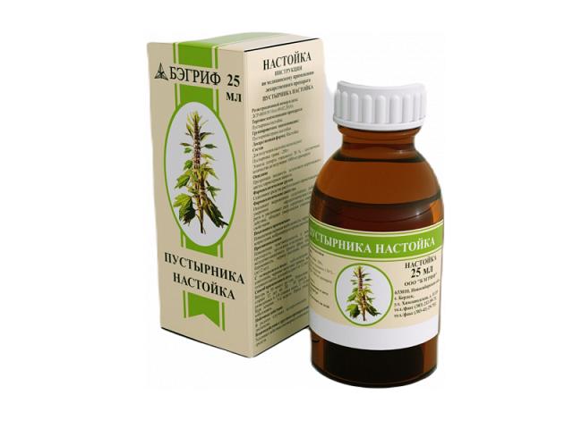 пустырника настойка 25мл. /бэгриф/ 1998