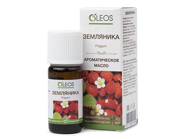 олеос масло аромат. земляника 10мл. [oleos]