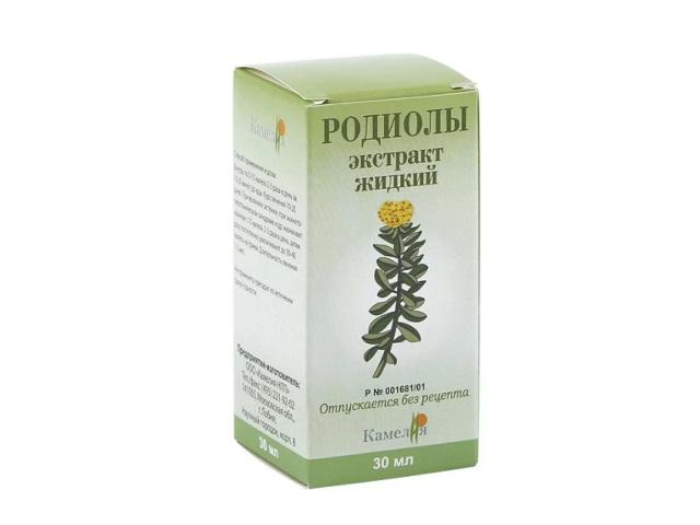 родиолы экстракт жидкий 30мл. и/у /камелия/