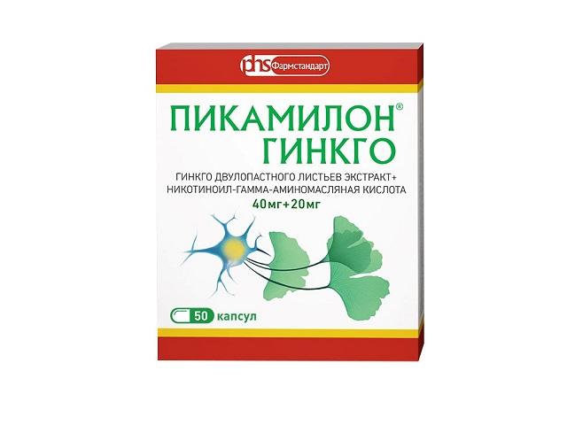 пикамилон гинкго 40мг + 20мг №50 таб. /фармстандарт/ 6942