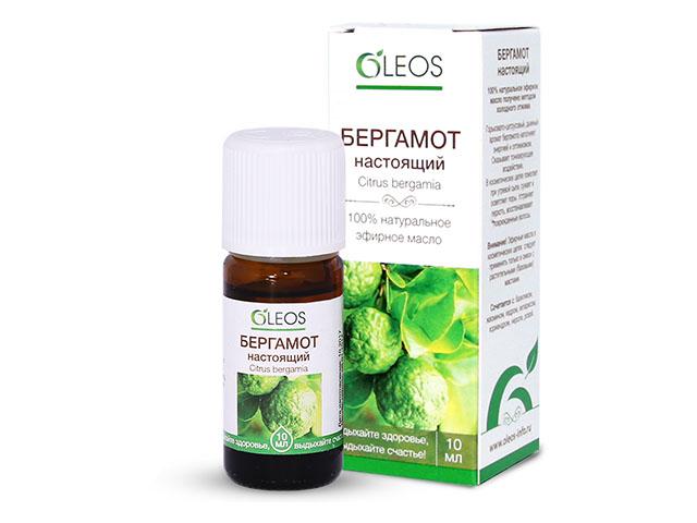 олеос масло бергамот 10мл. эфирное и/у [oleos] аспера