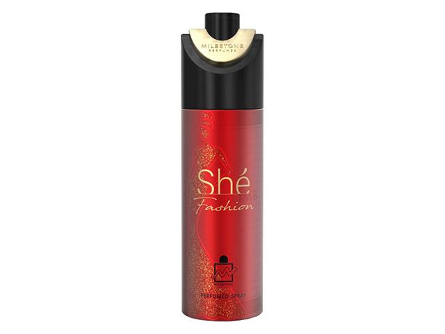milestone дезодорант-спрей жен. she fashion 200ml