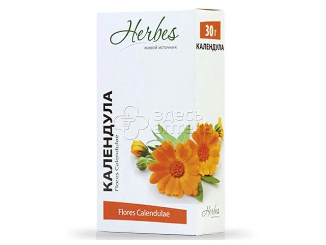 ноготки (календула) цветки ф/п 1,5г.№20  /хербес/
