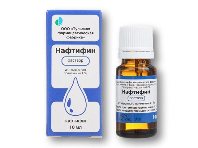 нафтифин 0,1% 10мл. р-р д/наруж.прим./ тульская/