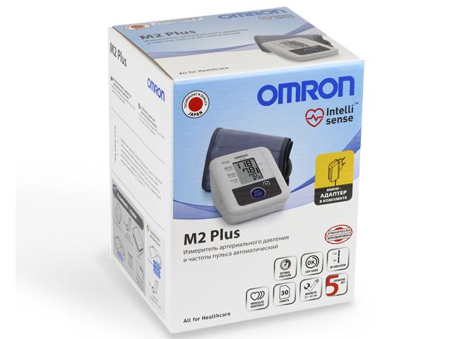 омрон тонометр m2 плюс адаптер универс. манжета /арт.hem-7119-aru/ [omron]