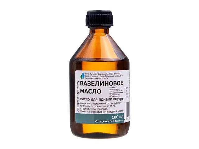 вазелиновое масло 100мл. /тульская/ 2847