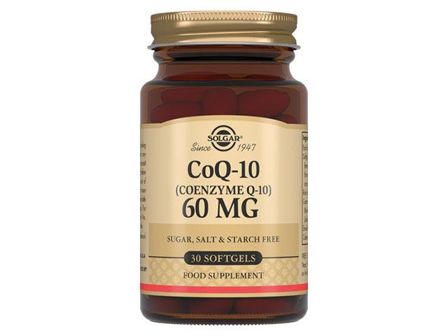 солгар коэнзим q-10 60мг. №30 капс.