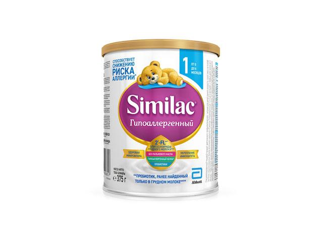 симилак 1 гипоаллергенный смесь д/детей 375г. [similac]