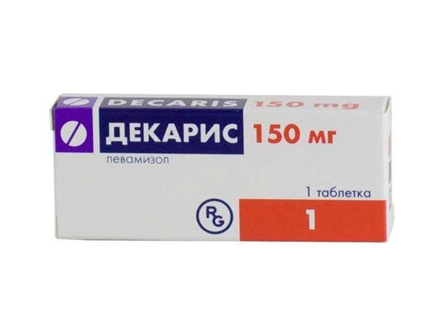 декарис 150мг. №1 таб. /гедеон рихтер/ 6800