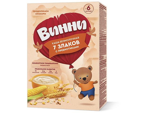 винни каша 200г. 7 злаков пребиотики б/мол.