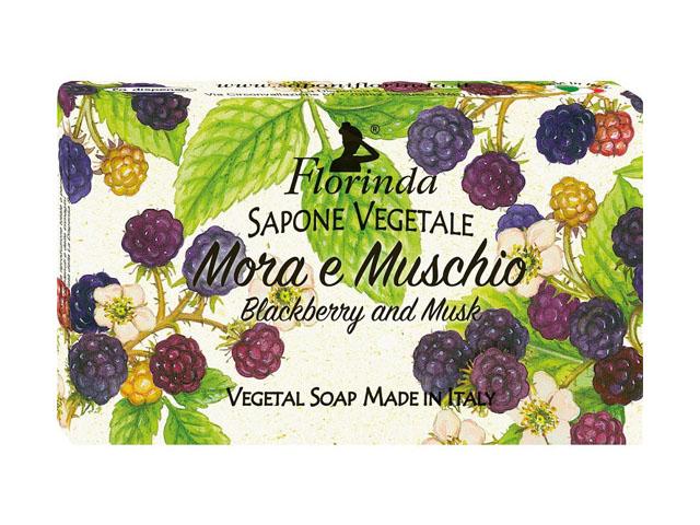 *florinda 1538 мыло "фруктовая страсть" ежевика и мускус. 100 г. 00062117