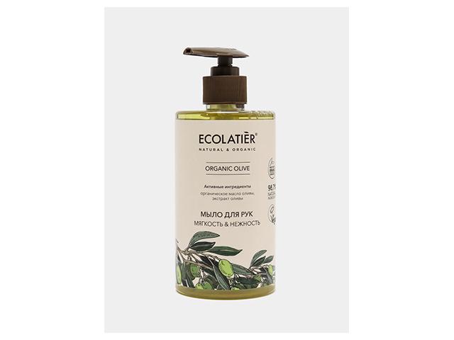 ecolatier green olive мыло д/тела/волос мягк&нежность 460мл 864103(173726)