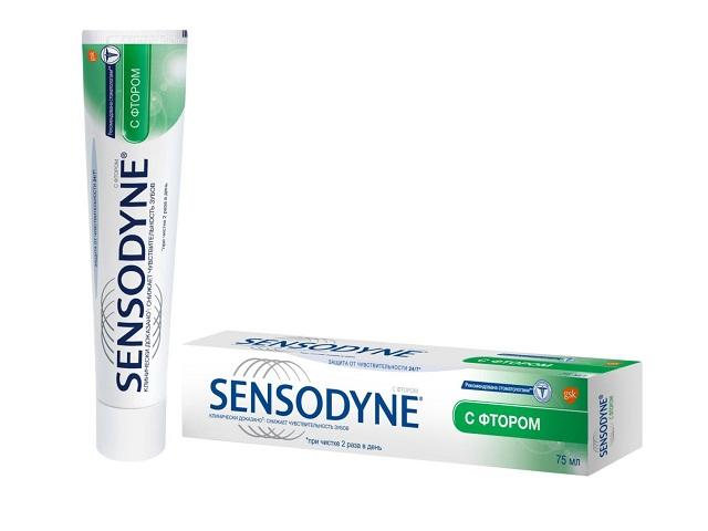сенсодин зуб.паста f 75мл. фтор [sensodyne]