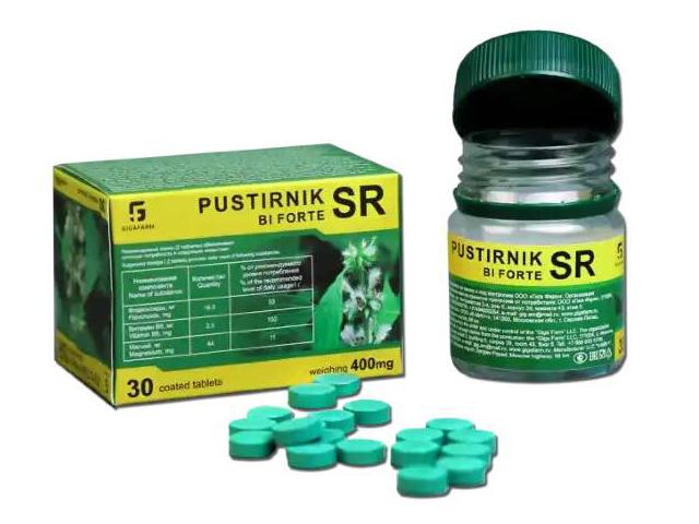 пустырник би форте sr gigafarm №30 таб.