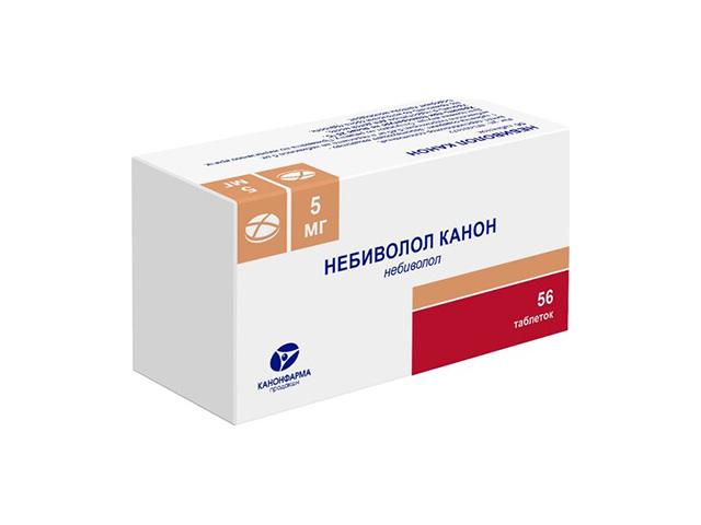 небиволол-канон 5мг. №56 таб.