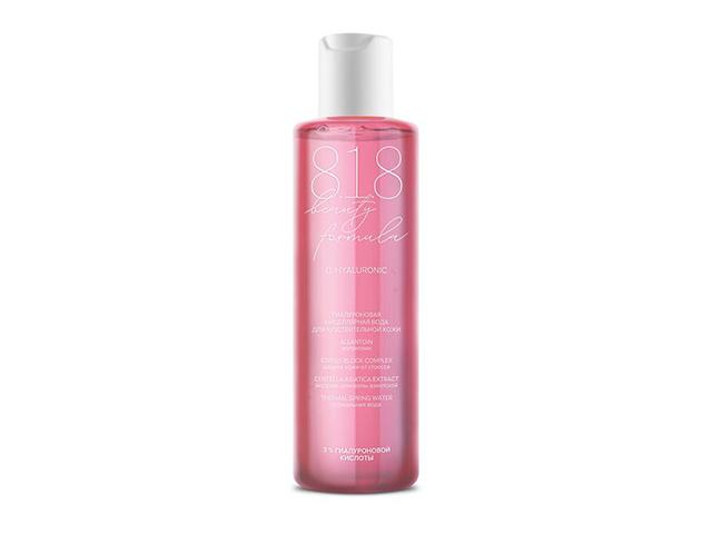 818 beauty formula estiqe гиалуроновая мицелляр. вода д/чувствит. кожи фл 200 мл