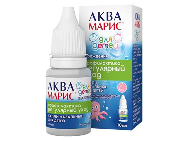 аква марис 10мл. капли д/детей фл./кап. 4738