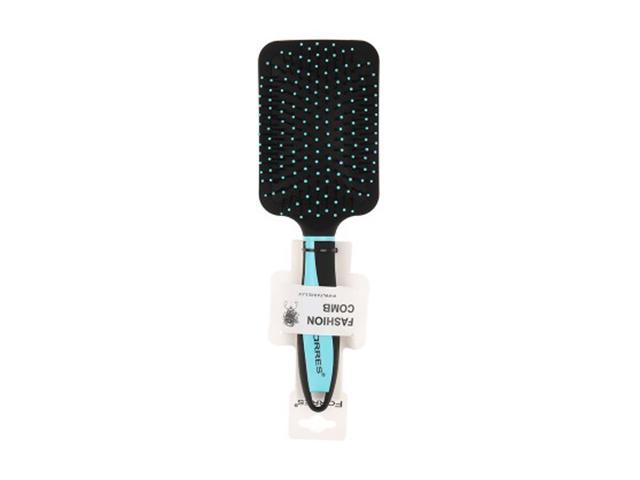 farres расческа массажная прямоугольн soft-touch blue 25,5*8см mc007 12