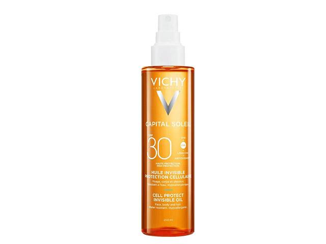виши идеал солей масло солцезащитное увлажняющее spf30 200мл  [vichy]