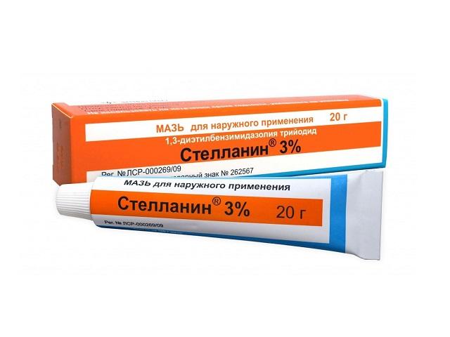 стелланин мазь 3% 20г. туба 0066
