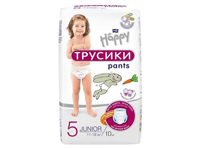 беби хэппи пэнтс подгузн.-трусики  11-18кг. №10 юниор [baby happy] бэби