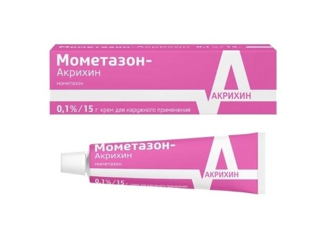 мометазон-акрихин 0,1% 15г. крем 9064