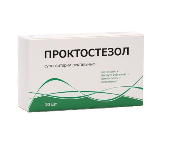 проктостезол свечи №10