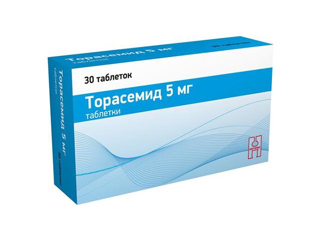 торасемид 5мг таб. №30 /макиз фарма/ 3338